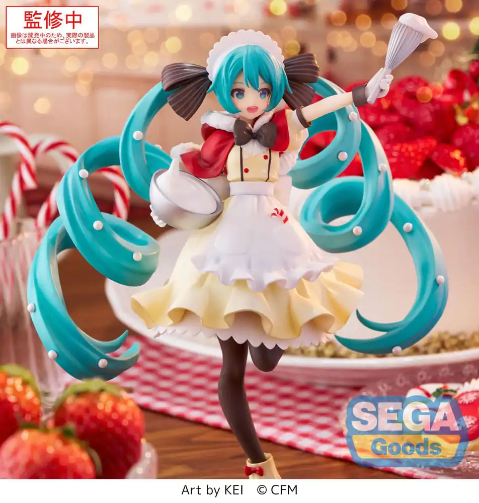 Character Vocal Series 01: Hatsune Miku Luminasta PVC Statue Hatsune Miku Christmas 2025 20 cm product photo