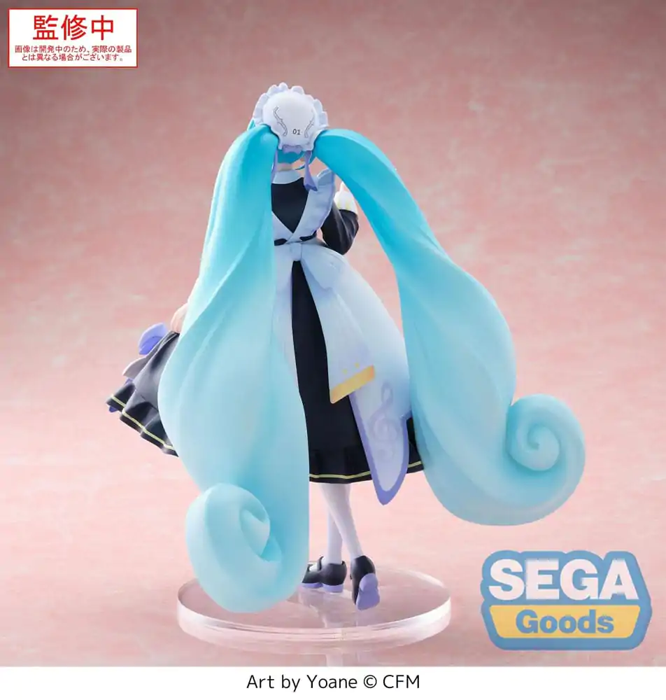 Character Vocal Series 01: Hatsune Miku Luminasta PVC Statue Hatsune Miku Classical Maid 21 cm product photo