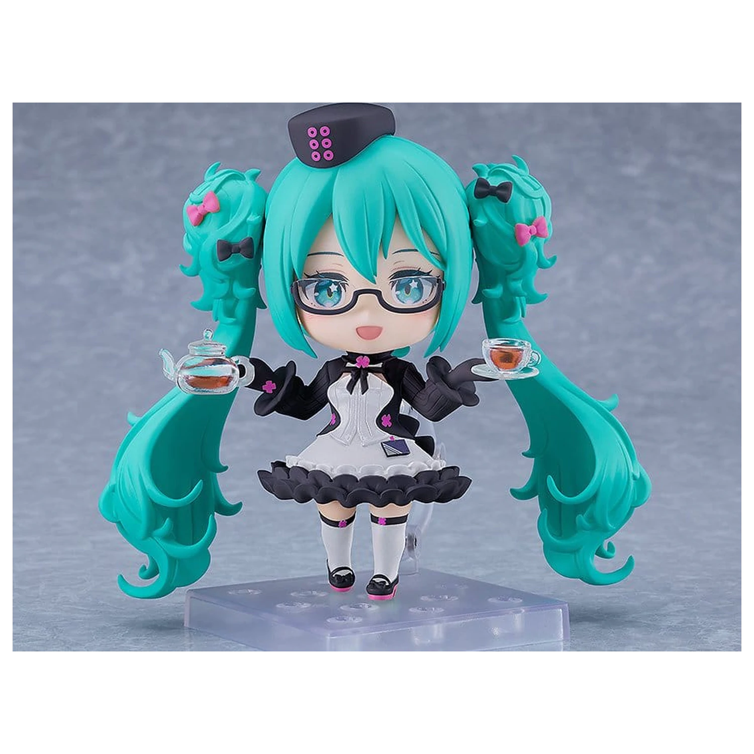 Character Vocal Series 01: Hatsune Miku Nendoroid Action Figure Hatsune Miku: Glasses x Café Ver. 10 cm product photo