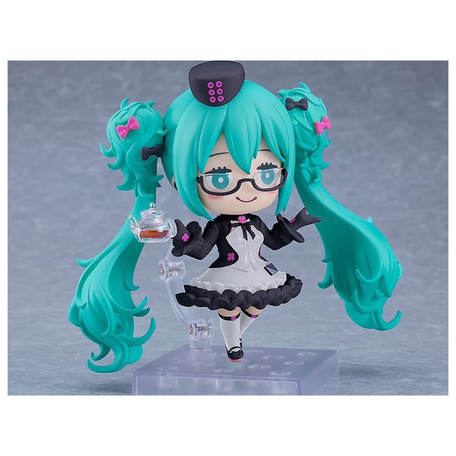 Character Vocal Series 01: Hatsune Miku Nendoroid Action Figure Hatsune Miku: Glasses x Café Ver. 10 cm product photo