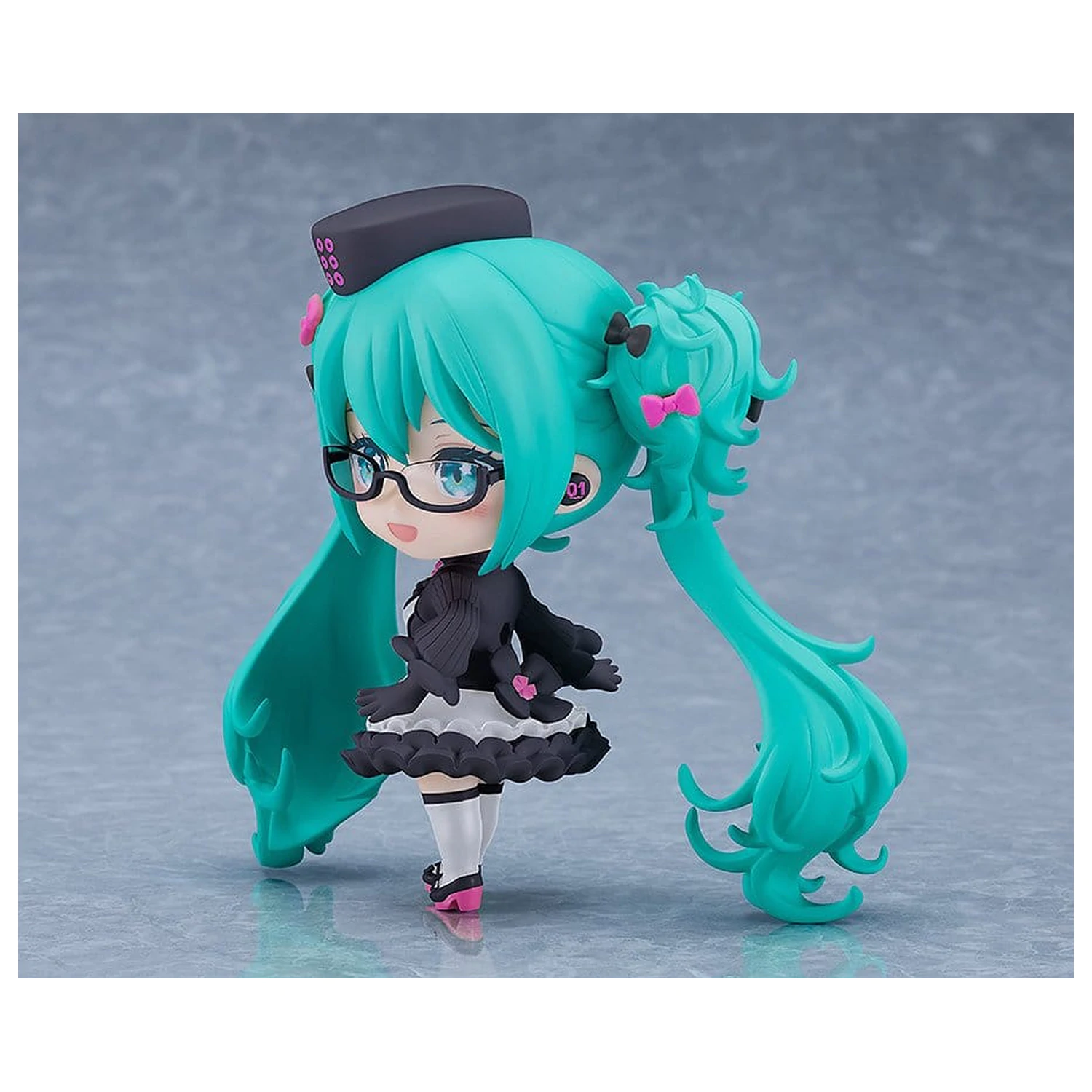 Character Vocal Series 01: Hatsune Miku Nendoroid Action Figure Hatsune Miku: Glasses x Café Ver. 10 cm product photo