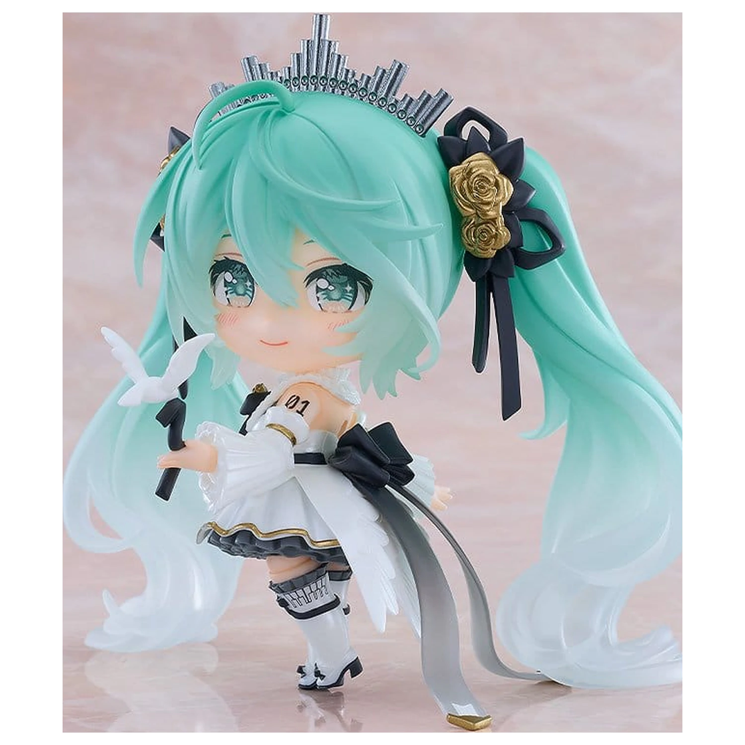 Character Vocal Series 01: Hatsune Miku Nendoroid Action Figure Symphony: 10th Anniversary Ver. 10 cm product photo