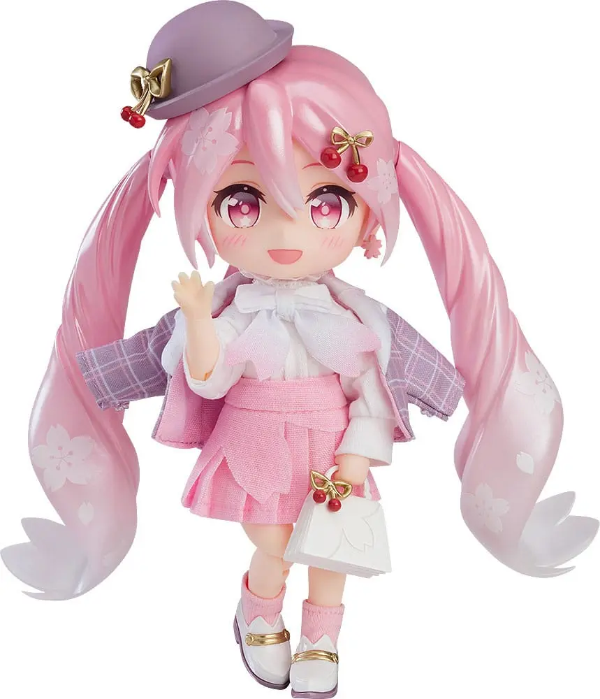 Character Vocal Series 01: Hatsune Mik Nendoroid Doll Action Figure Sakura Miku: Hanami Outfit Ver. 14 cm termékfotó