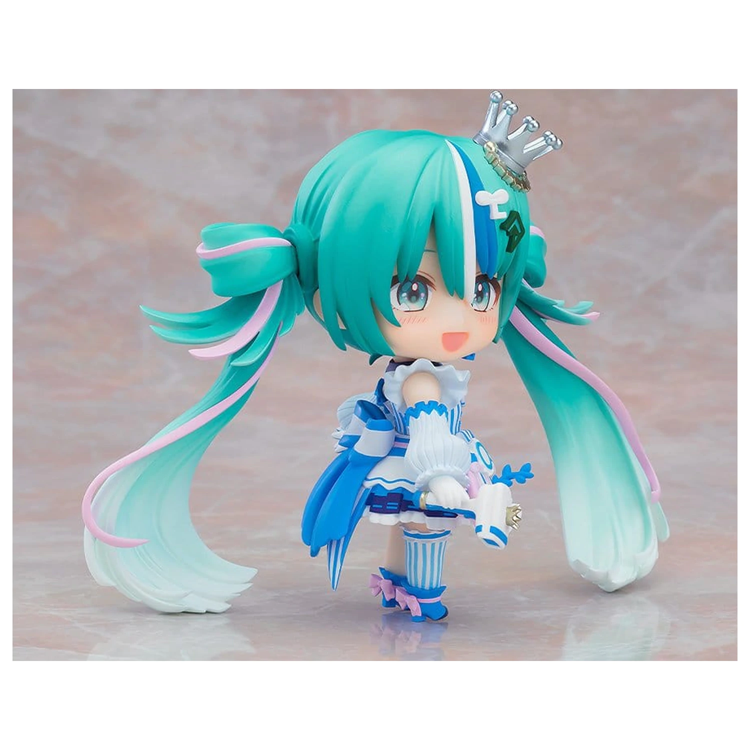 Character Vocal Series 01: Hatsune Miku PVC Statue Nendoroid Lawson's 50th anniversary Special Live Ver. 10 cm product photo