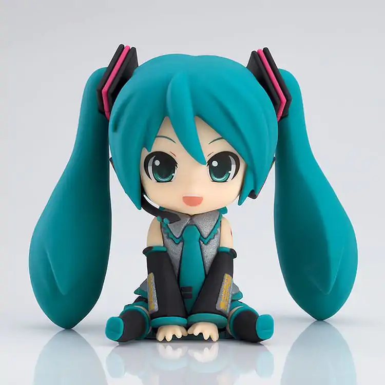 Character Vocal Series 01: Hatsune Miku Piapro Characters Rubber Mascot Nendroid Plus Mini Figure Hatsune Miku 8 cm product photo