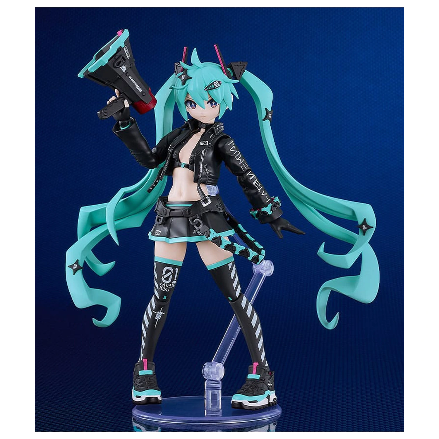 Character Vocal Series 01: Hatsune Miku Plamatea Plastic Model Kit Hatsune Miku: Chuocho Tactical Craft Ver. 15 cm product photo