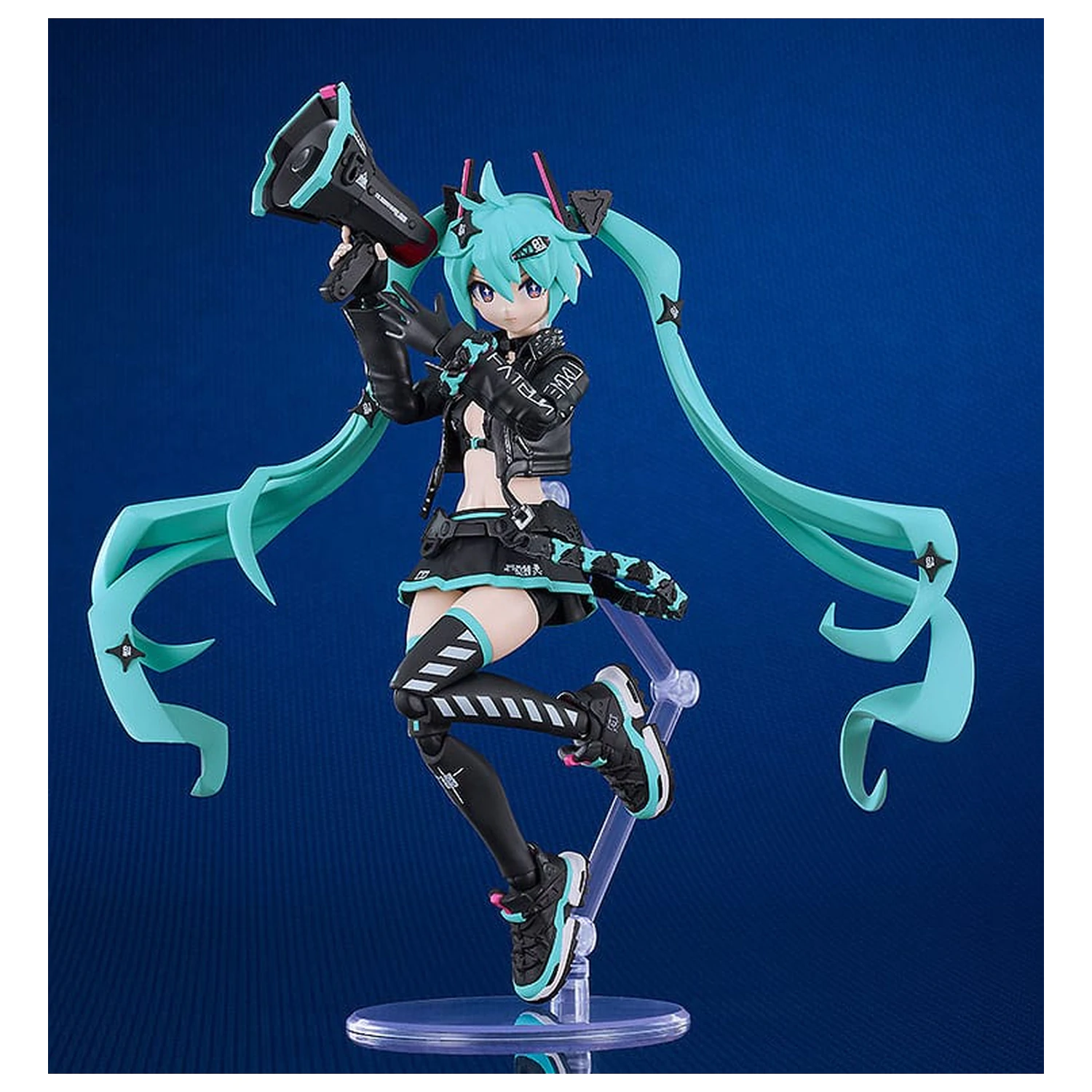 Character Vocal Series 01: Hatsune Miku Plamatea Plastic Model Kit Hatsune Miku: Chuocho Tactical Craft Ver. 15 cm product photo