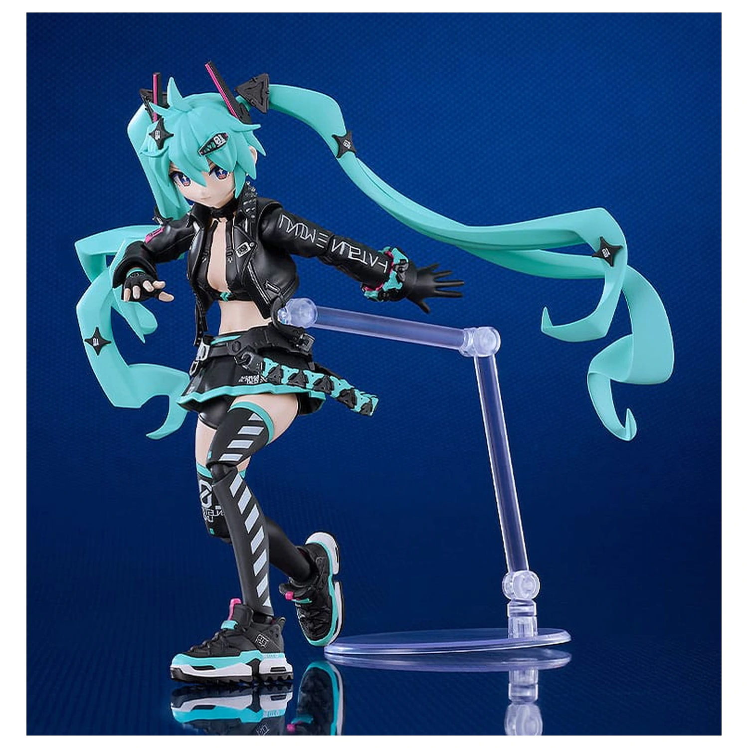 Character Vocal Series 01: Hatsune Miku Plamatea Plastic Model Kit Hatsune Miku: Chuocho Tactical Craft Ver. 15 cm product photo