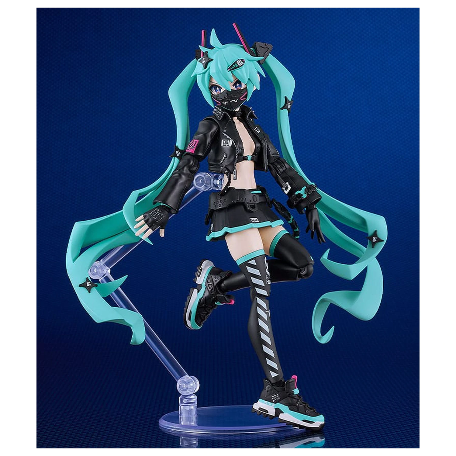 Character Vocal Series 01: Hatsune Miku Plamatea Plastic Model Kit Hatsune Miku: Chuocho Tactical Craft Ver. 15 cm product photo