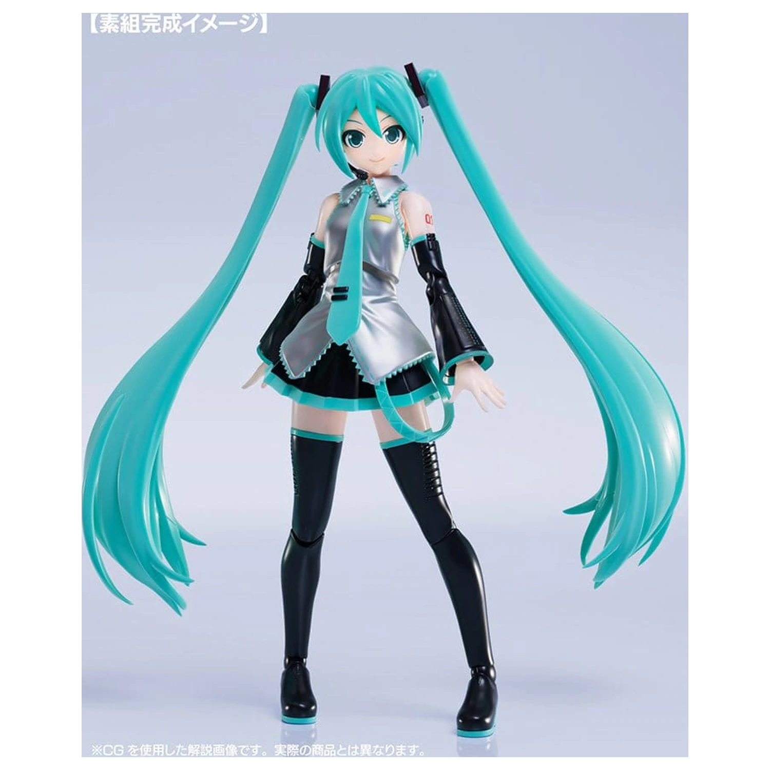 Character Vocal Series 01: Hatsune Miku Plamatea Plastic Model Kit Hatsune Miku 15 cm product photo