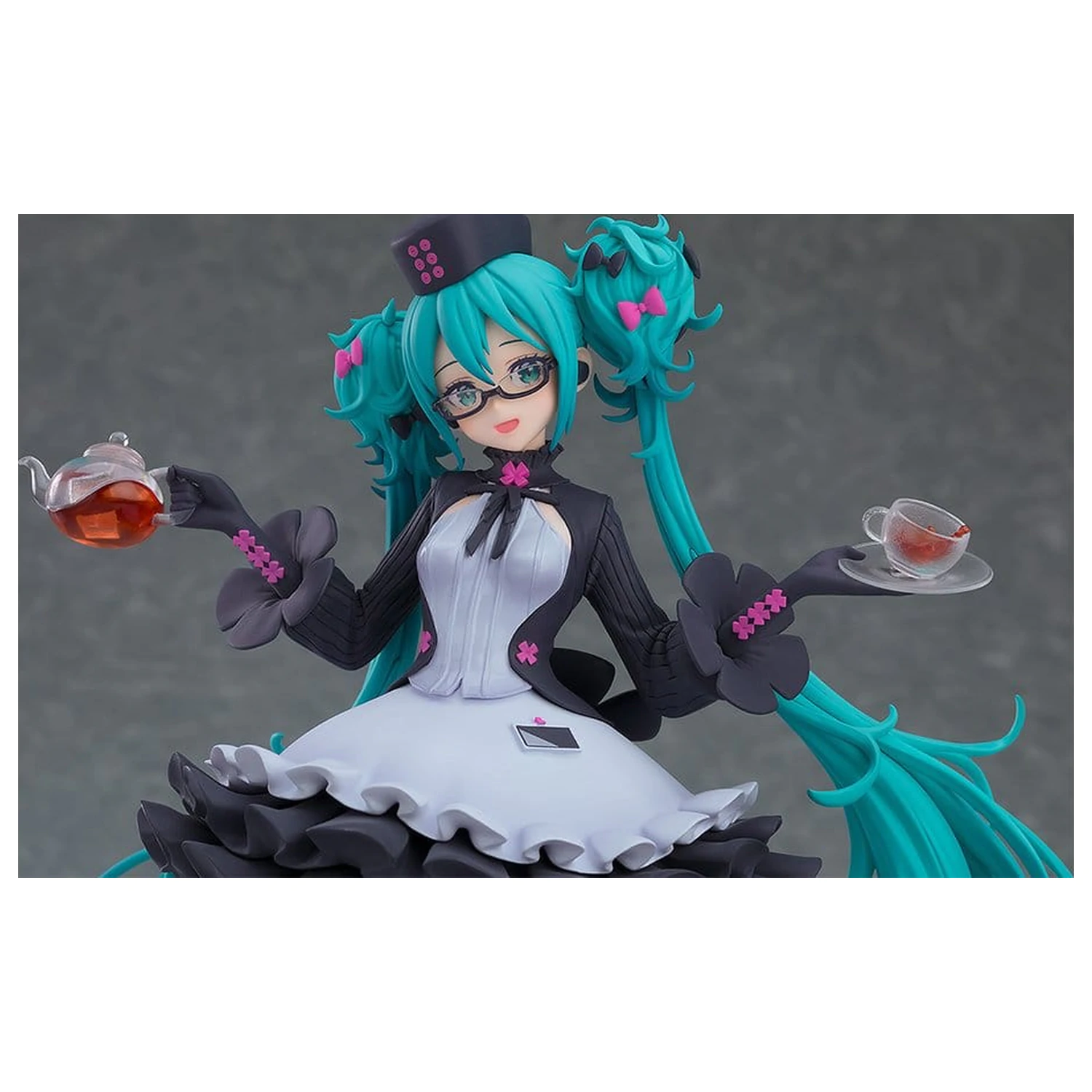 Character Vocal Series 01: Hatsune Miku Pop Up Parade Hatsune Miku: Glasses x Café Ver. 18 cm product photo