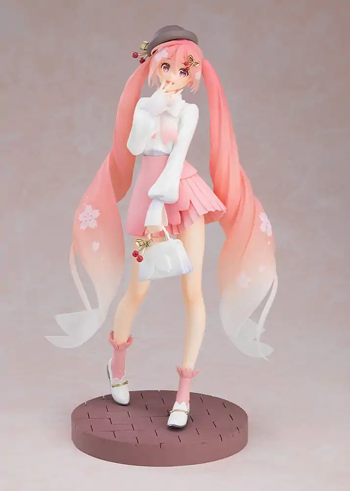 Character Vocal Series 01: Hatsune Miku Pop Up Parade PVC Statue Sakura Miku: Hanami Outfit Ver. 23 cm product photo