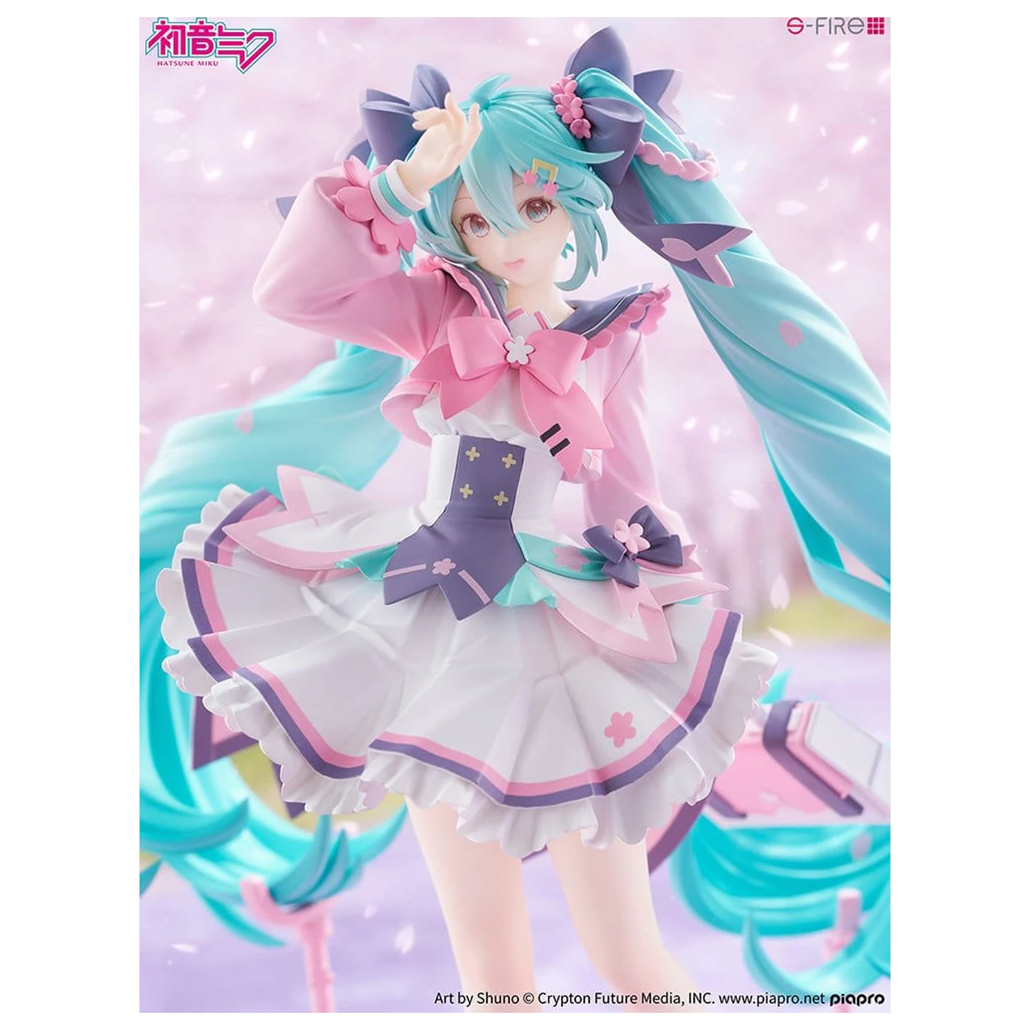 Character Vocal Series 01: Hatsune Miku S-Fire PVC Statue 1/7 Hatsune Miku New Semester 23 cm product photo