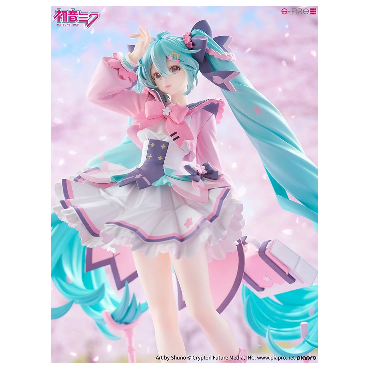 Character Vocal Series 01: Hatsune Miku S-Fire PVC Statue 1/7 Hatsune Miku New Semester 23 cm product photo