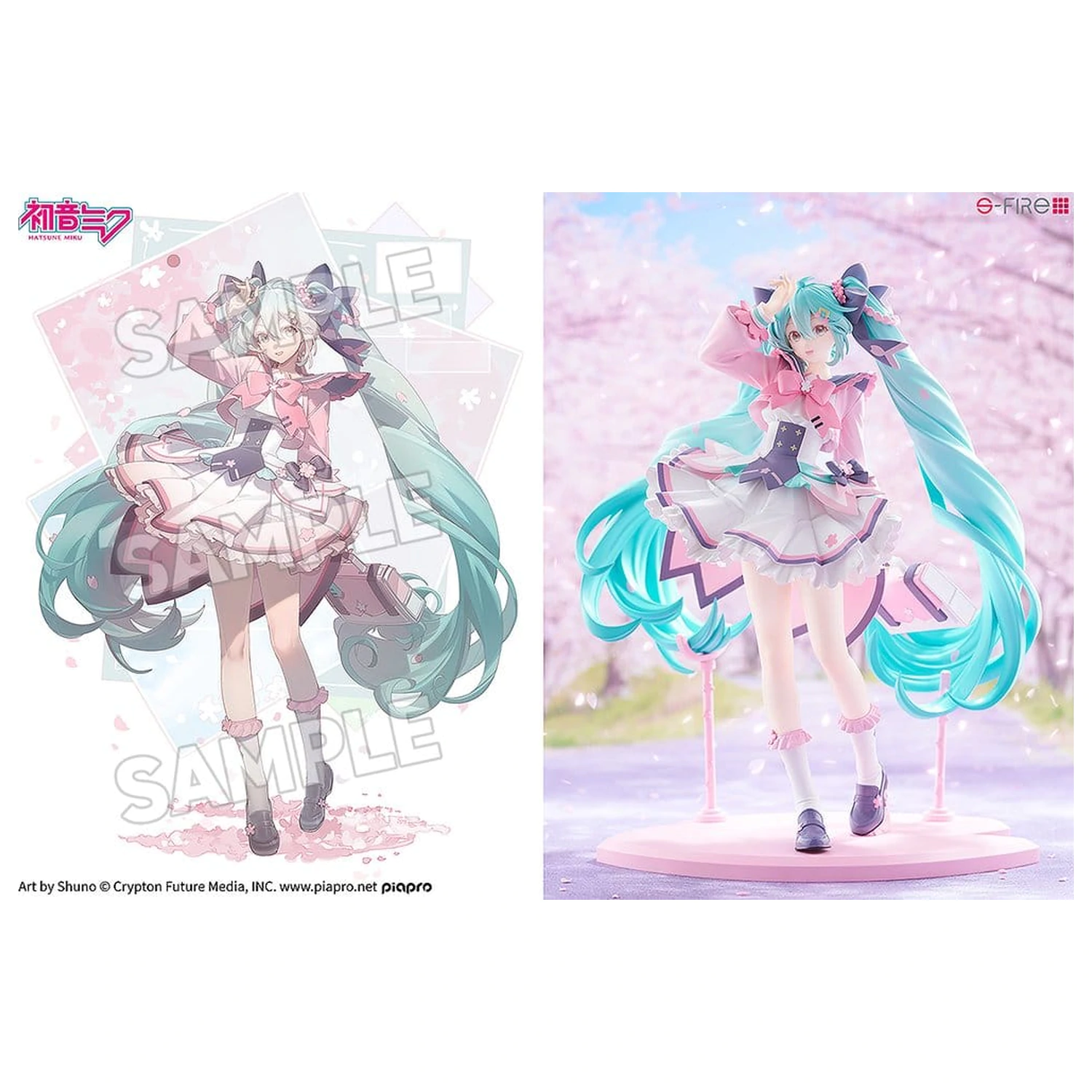 Character Vocal Series 01: Hatsune Miku S-Fire PVC Statue 1/7 Hatsune Miku New Semester 23 cm product photo