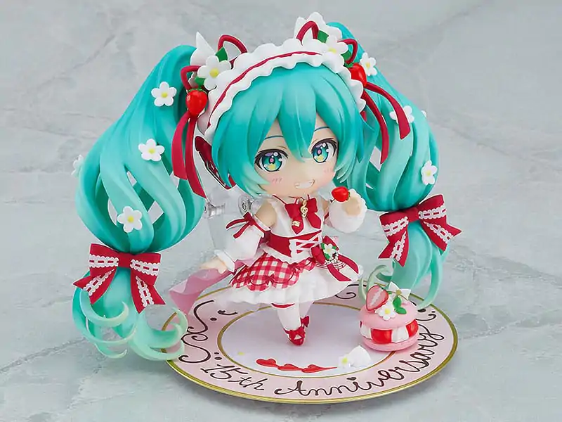 Character Vocal Series 01 Nendoroid Action Figure Hatsune Miku 15th Anniversary Ver. 10 cm product photo