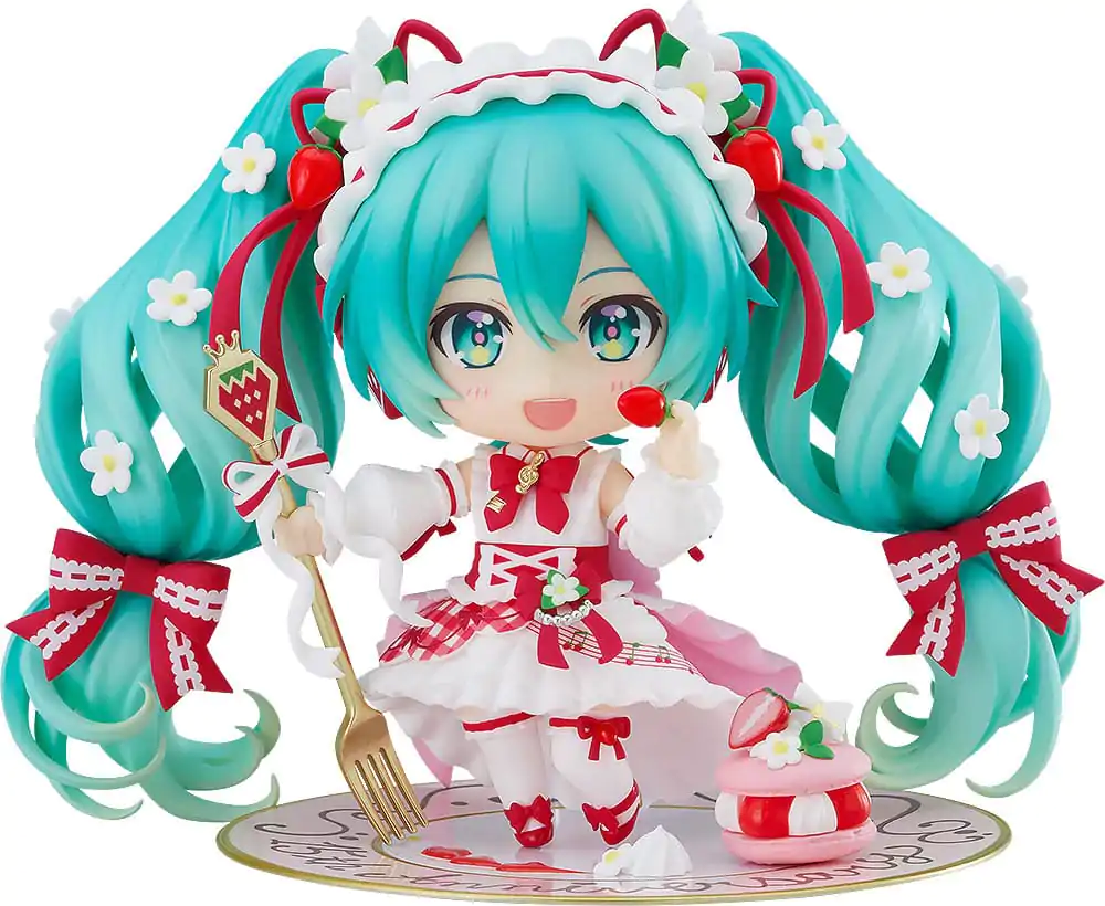 Character Vocal Series 01 Nendoroid Action Figure Hatsune Miku 15th Anniversary Ver. 10 cm product photo