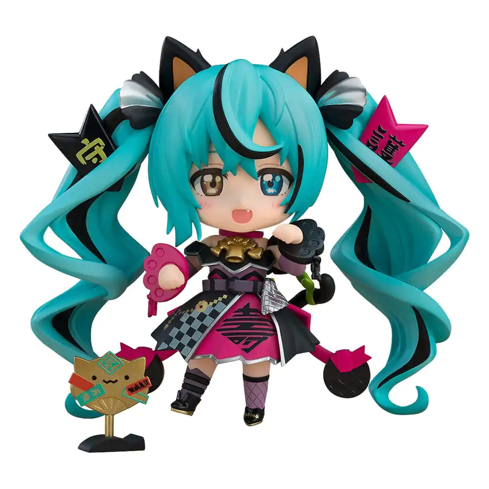 Character Vocal Series 01 Nendoroid Action Figure Hatsune Miku: Black Maneki Miku Ver. 10 cm product photo