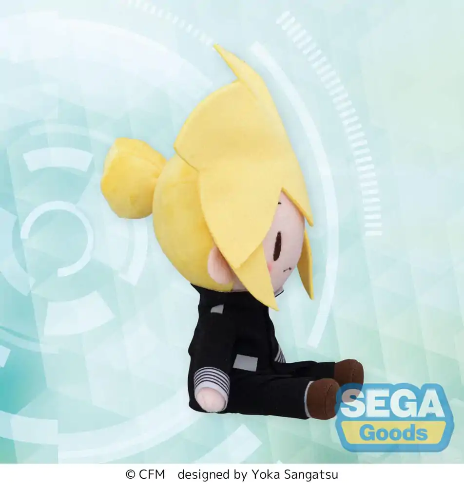 Character Vocal Series 02: Kagamine Rin/Len Fuwa Petit Mini Plush Figure Kagamine Len Uniform Ver. (EX) 16 cm termékfotó