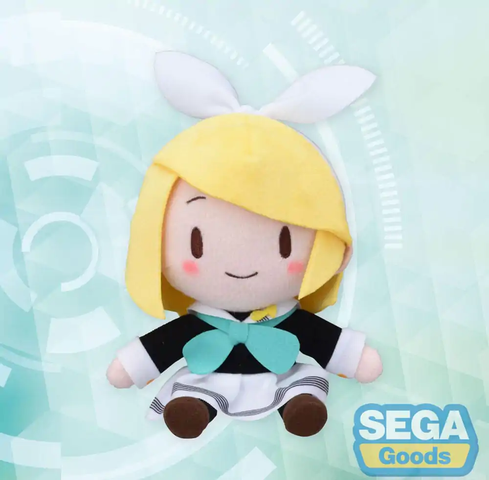 Character Vocal Series 02: Kagamine Rin/Len Fuwa Petit Mini Plush Figure Kagamine Rin Uniform Ver. (EX) 16 cm termékfotó