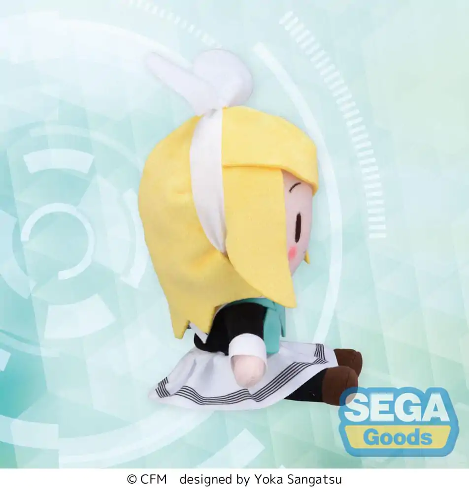 Character Vocal Series 02: Kagamine Rin/Len Fuwa Petit Mini Plush Figure Kagamine Rin Uniform Ver. (EX) 16 cm termékfotó