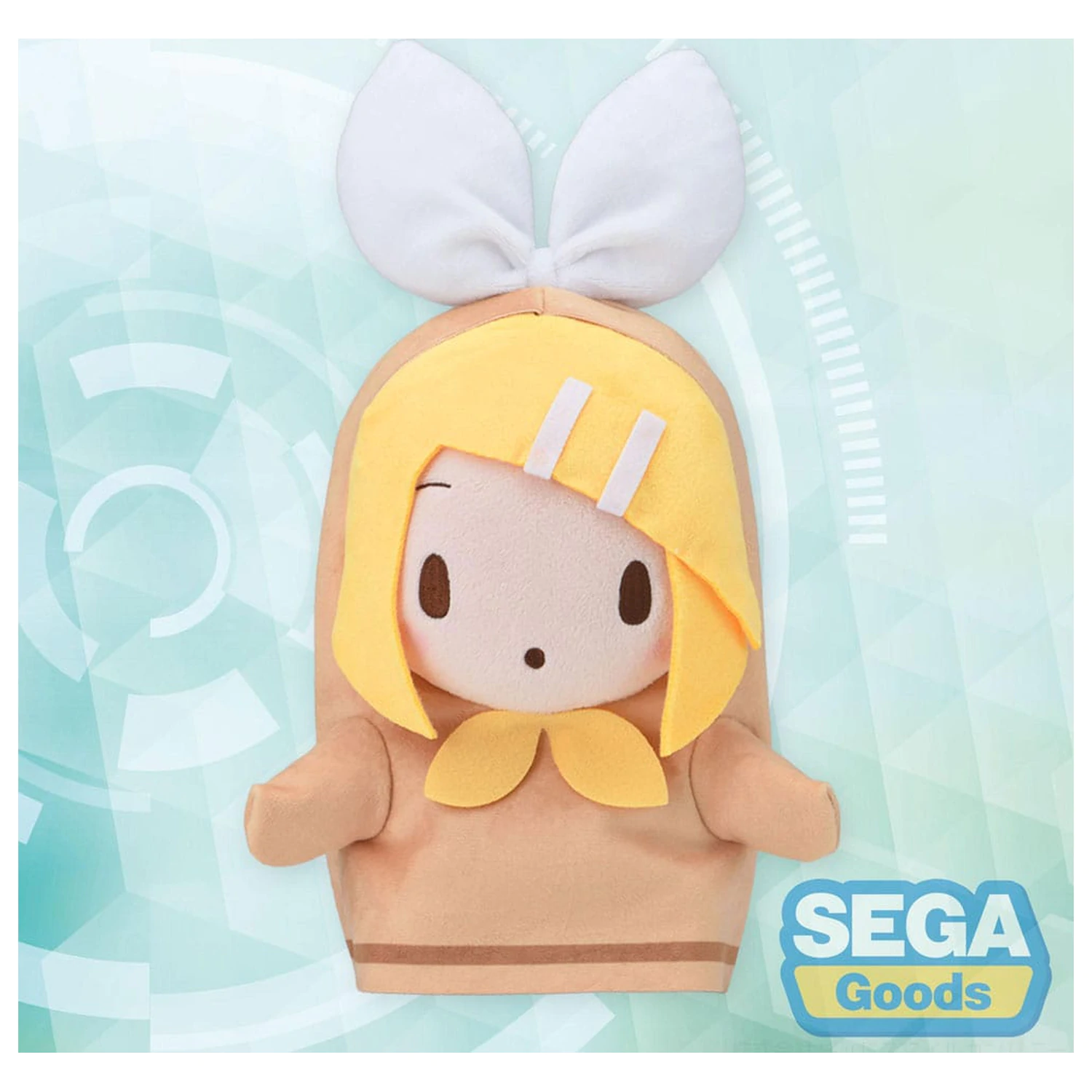 Character Vocal Series 02: Kagamine Rin/Len Fuwa Petit Plush Figure Haniwa Rin M 20 cm      product photo