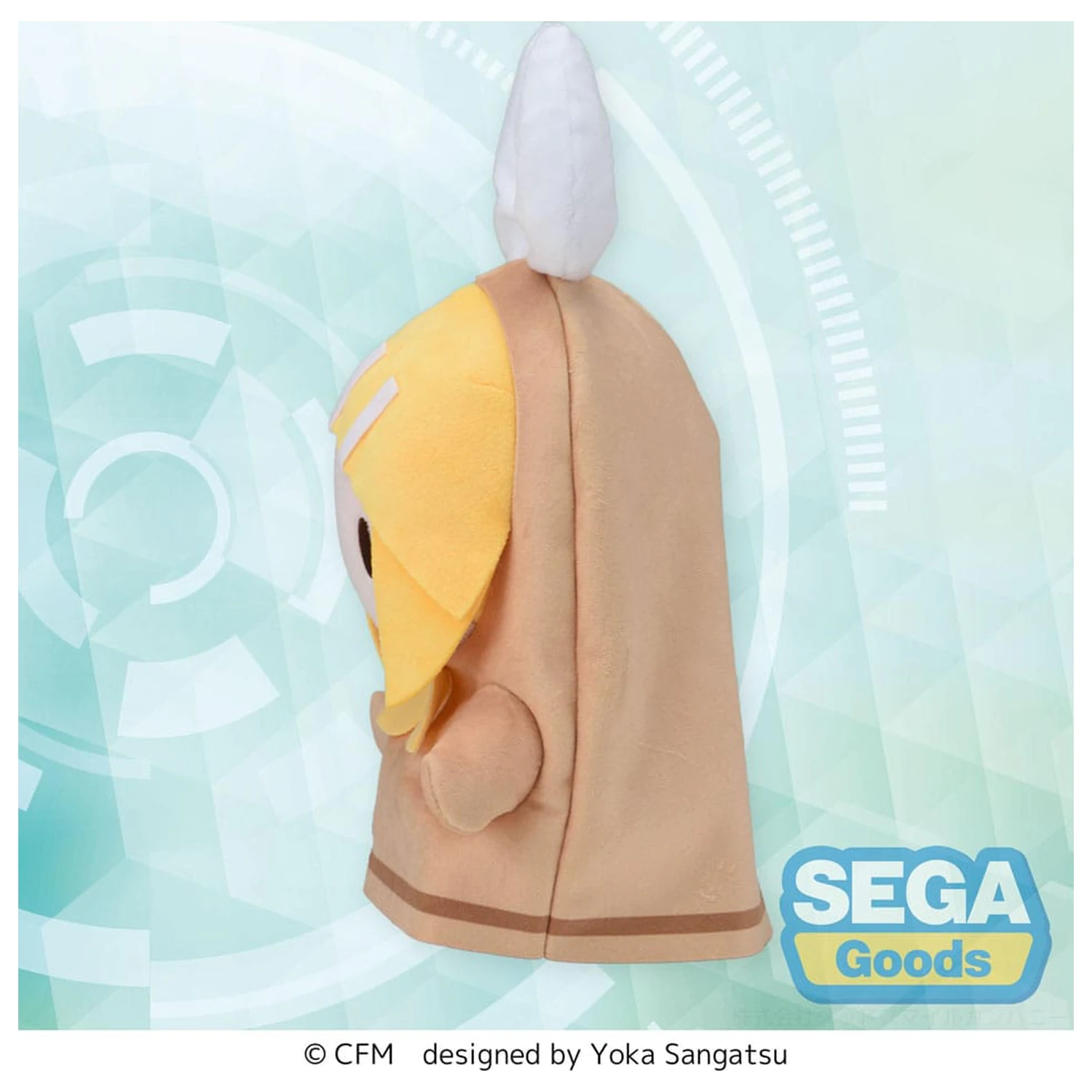 Character Vocal Series 02: Kagamine Rin/Len Fuwa Petit Plush Figure Haniwa Rin M 20 cm      product photo