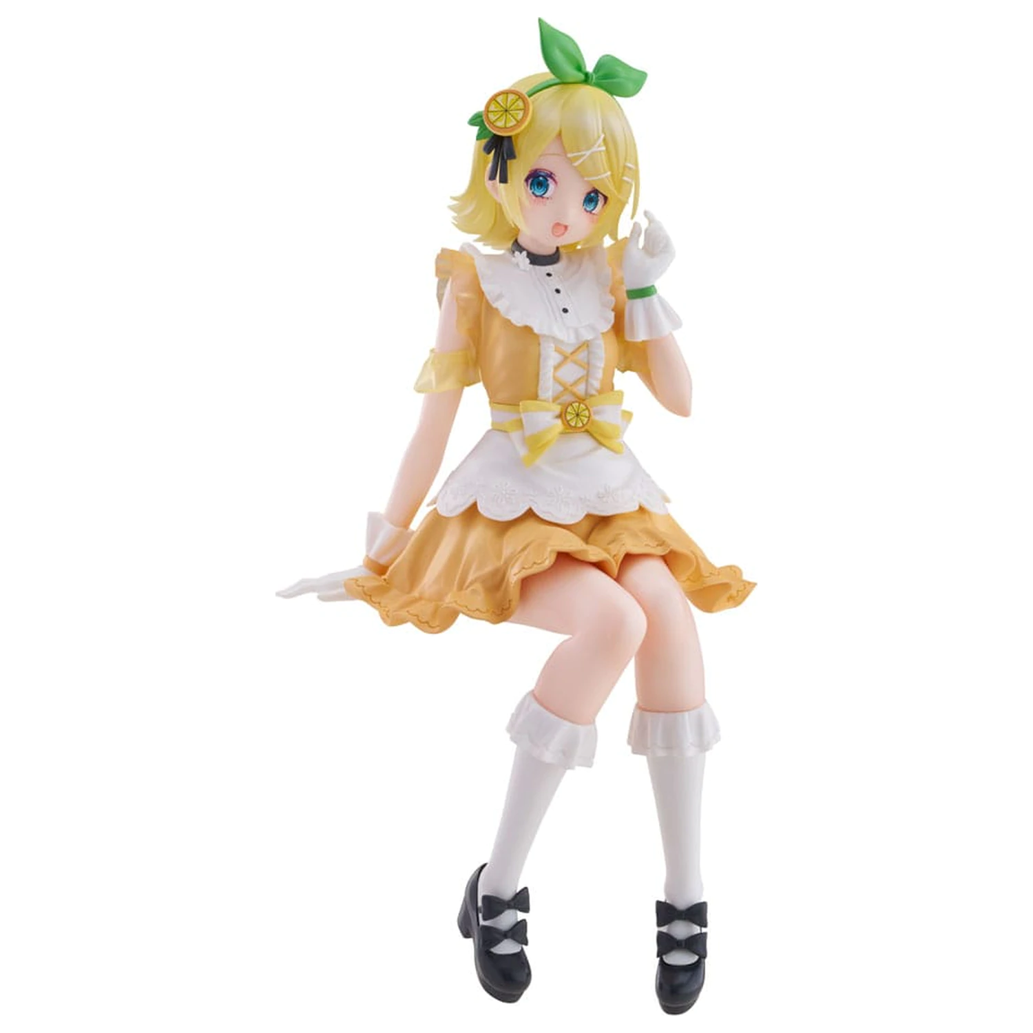 Character Vocal Series 02: Kagamine Rin/Len Noodle Stopper PVC Statue Kagamine Rin Citrus Ver. 14 cm  product photo