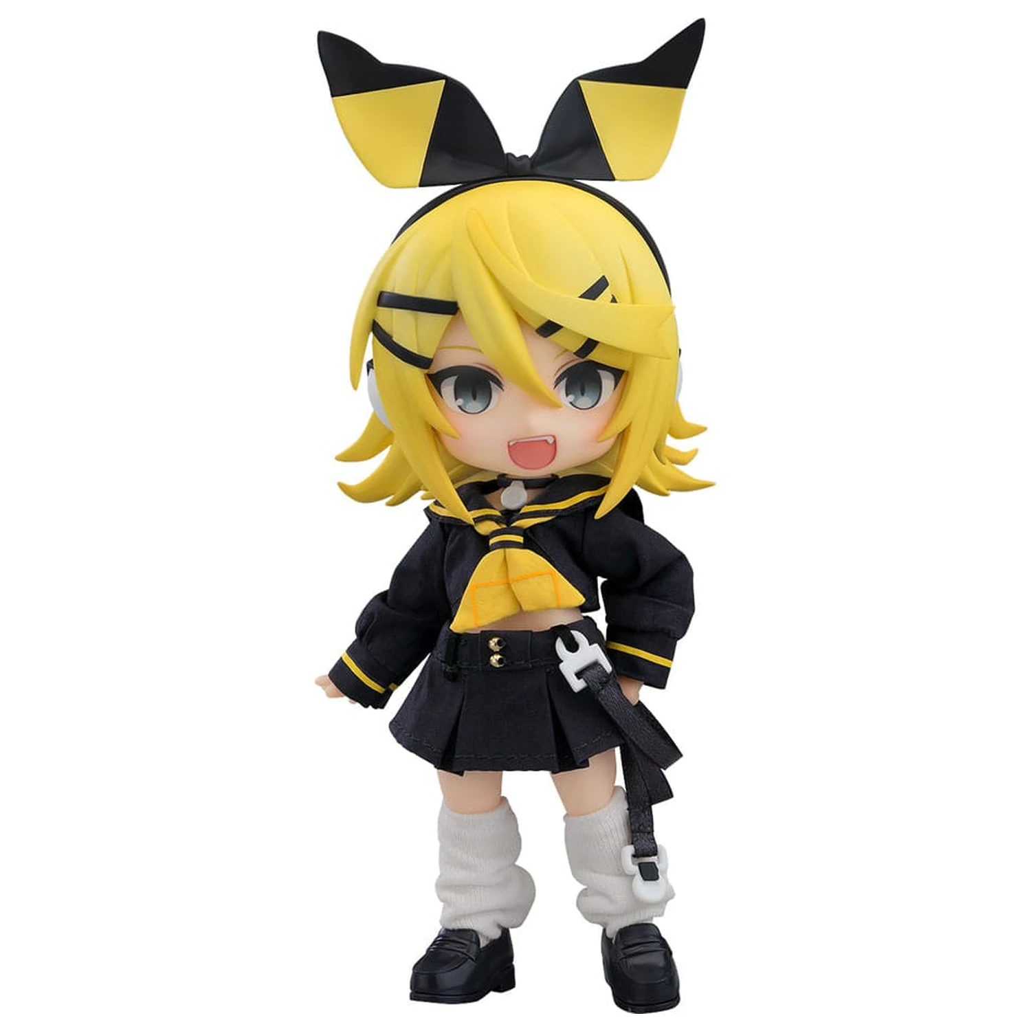 Character Vocal Series 02 Nendoroid Doll Action Figure Kagamine Rin Bring it on Ver. 14 cm product photo