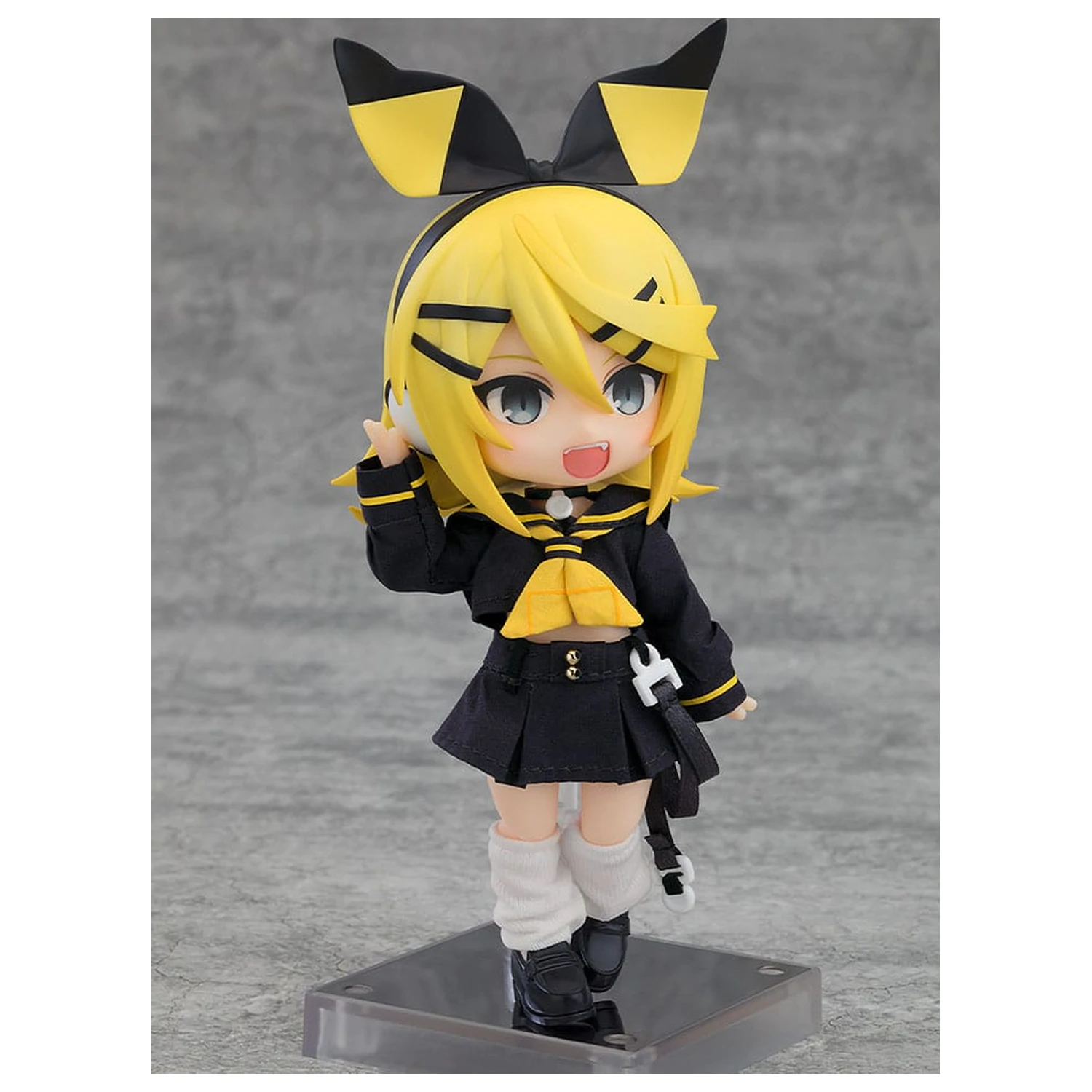 Character Vocal Series 02 Nendoroid Doll Action Figure Kagamine Rin Bring it on Ver. 14 cm product photo