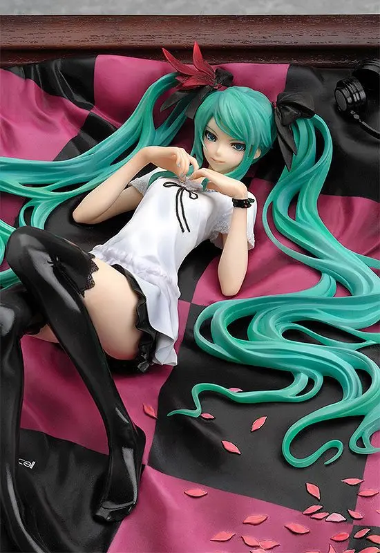 Character Vocal Series PVC Statue 1/8 Miku Hatsune World is Mine Brown Frame 22 cm product photo