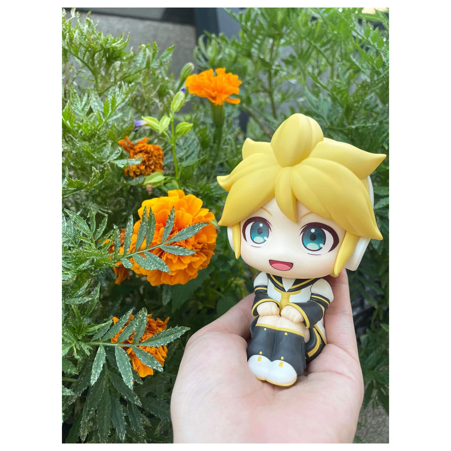Character Vocal Series: Kagamine Rin/Len Look Up PVC Statue Kagamine Len 11 cm  product photo