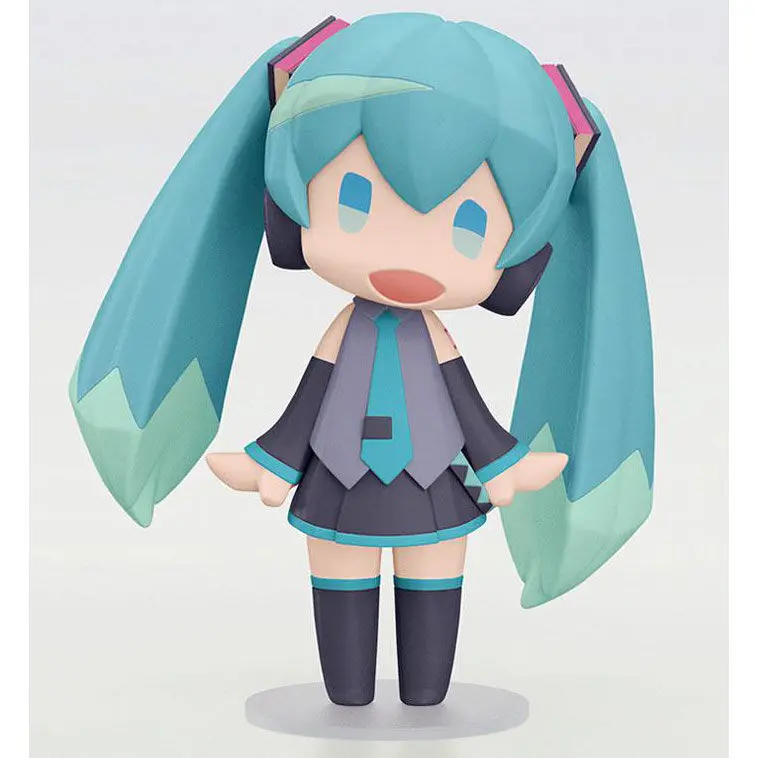 Character Vocal Series 01: Hatsune Miku HELLO! GOOD SMILE Action Figure Hatsune Miku 10 cm product photo