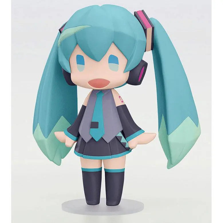 Character Vocal Series 01: Hatsune Miku HELLO! GOOD SMILE Action Figure Hatsune Miku 10 cm product photo