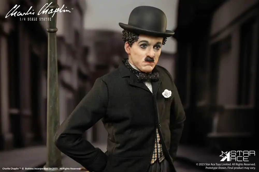 Charlie Chaplin Statue 1/4 Deluxe Version 50 cm termékfotó