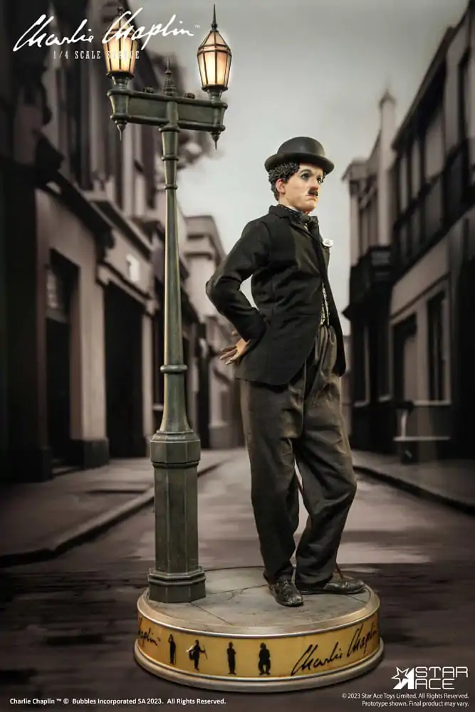 Charlie Chaplin Statue 1/4 Deluxe Version 50 cm termékfotó