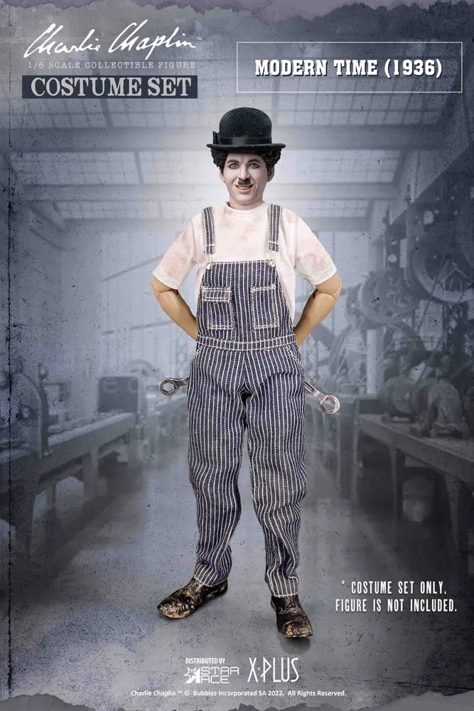 Charlie Chaplin My Favourite Movie Costume Set 1/6 Costume B (Worker) product photo
