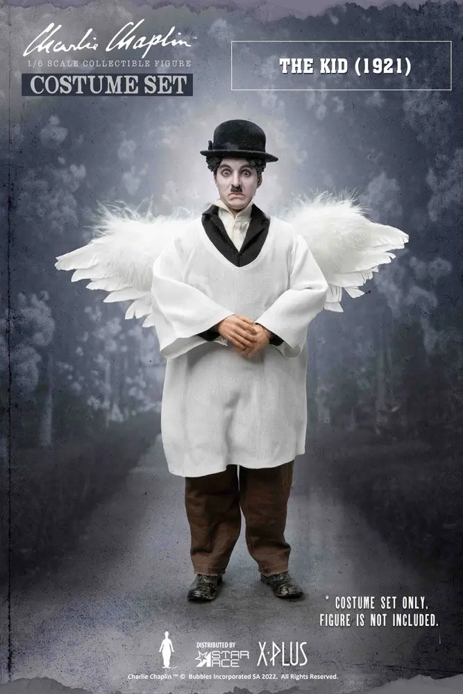 Charlie Chaplin My Favourite Movie Costume Set 1/6 Costume D (Angel) product photo