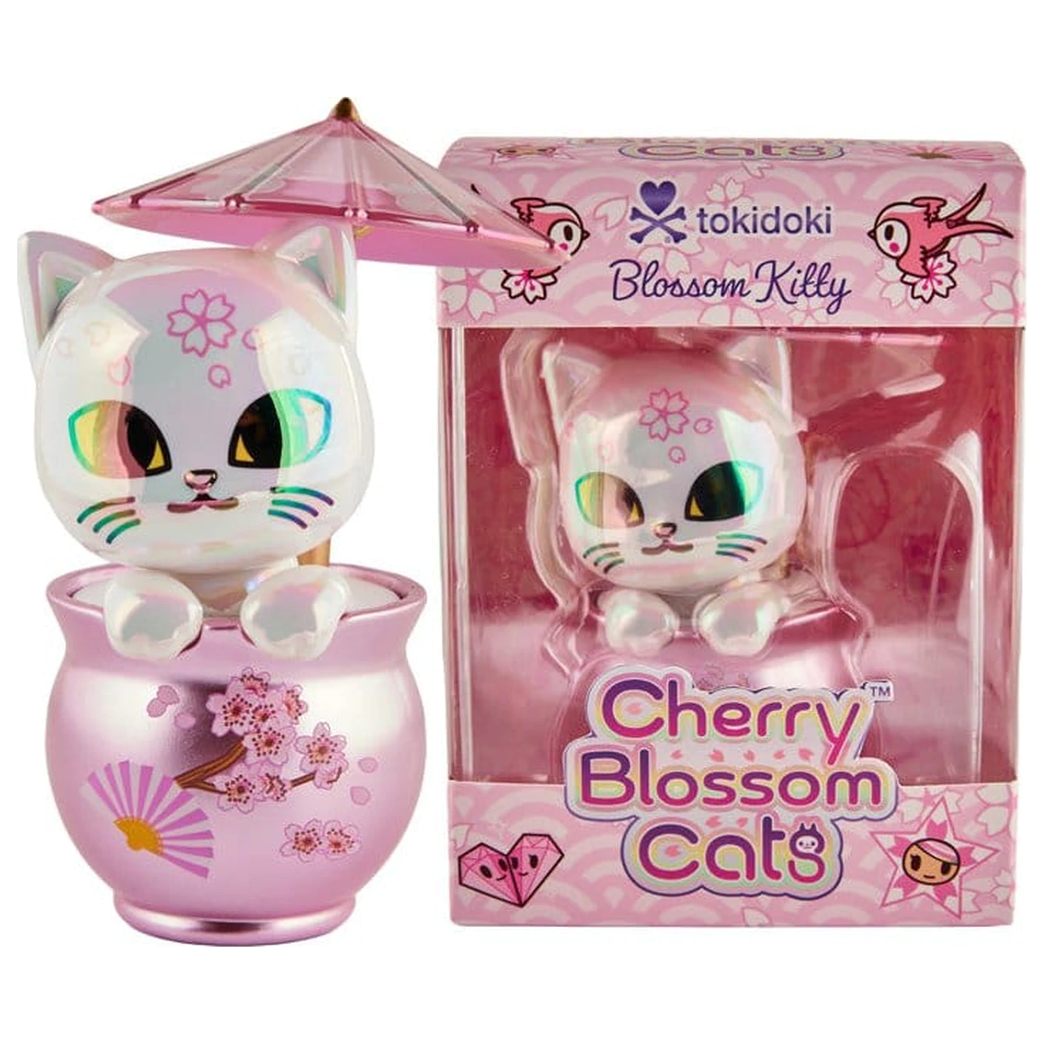 Cherry Blossom Cats Window Box Figure Kitty Special Edition  product photo