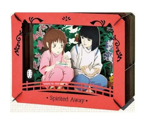 Chihiros Reise ins Zauberland Paper Model Kit Paper Theater Riceball from Haku product photo