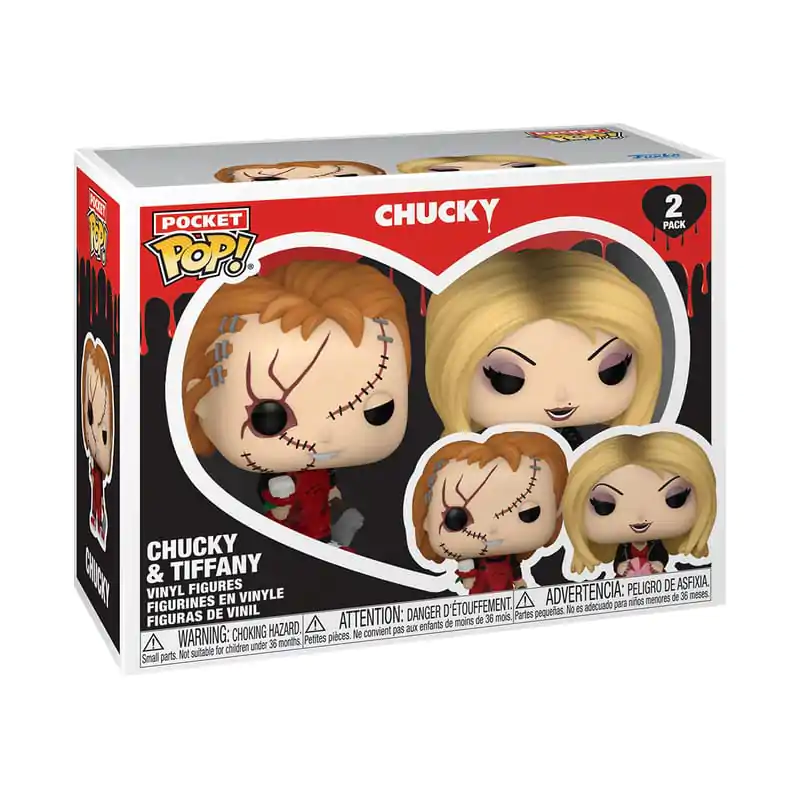 Child's Play Pocket Funko POP! Vinyl Figure 2-Pack Valentines 4 cm product photo