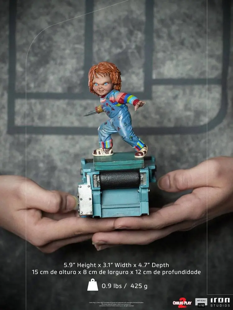 Child's Play 2 Art Scale Statue 1/10 Chucky 15 cm termékfotó