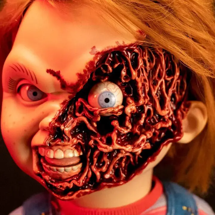 Child&#039;s Play 3 Ultimate Doll Accessory set Pizza Face product photo