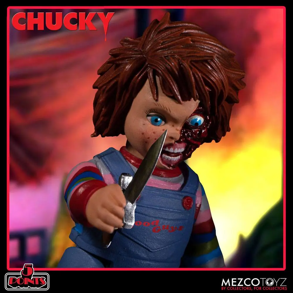 Child´s Play 5 Points Action Figure Chucky 10 cm termékfotó