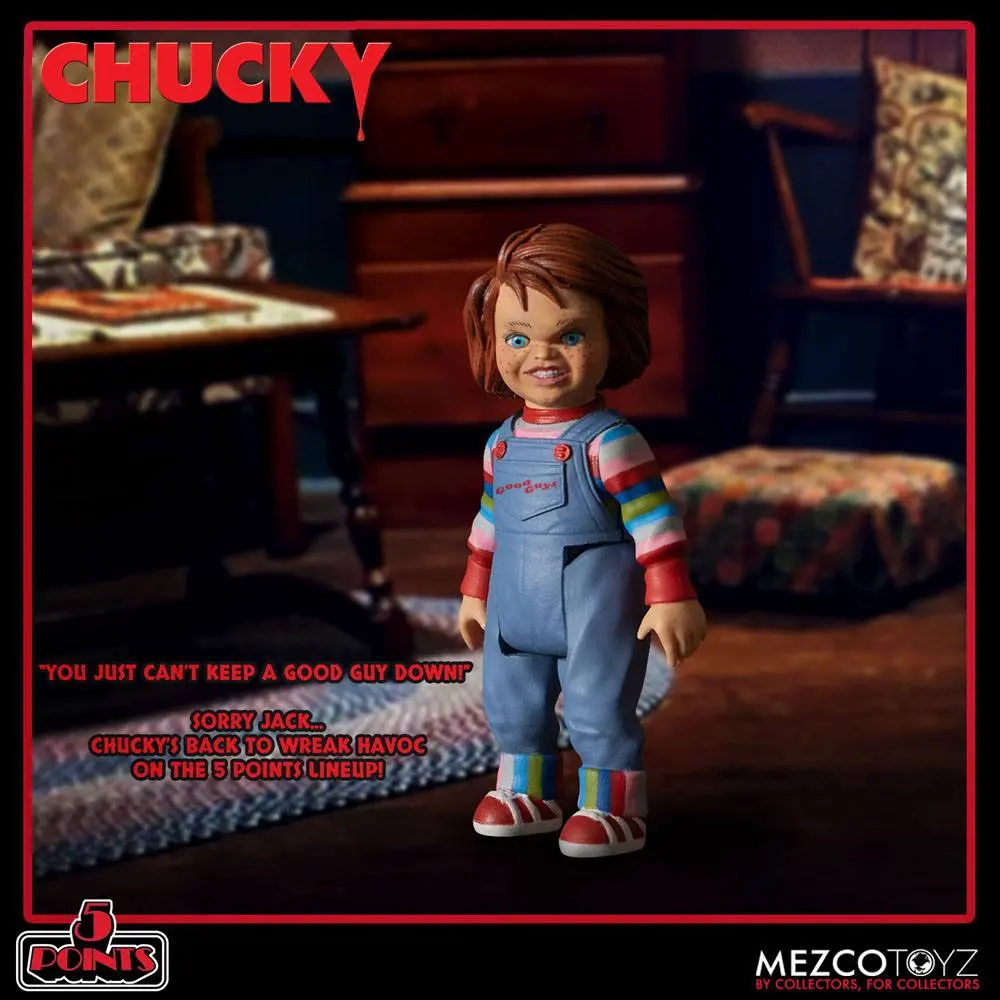 Child´s Play 5 Points Action Figure Chucky 10 cm termékfotó