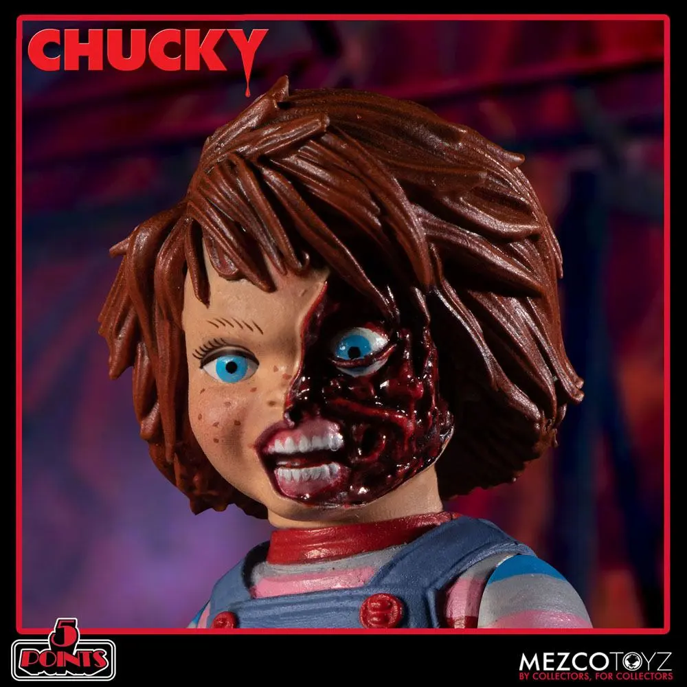 Child´s Play 5 Points Action Figure Chucky 10 cm termékfotó