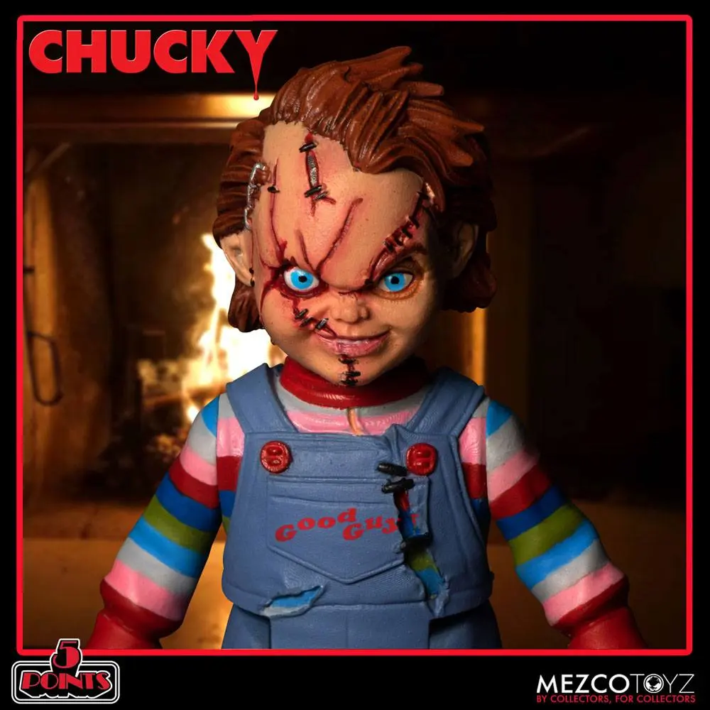 Child´s Play 5 Points Action Figure Chucky 10 cm termékfotó