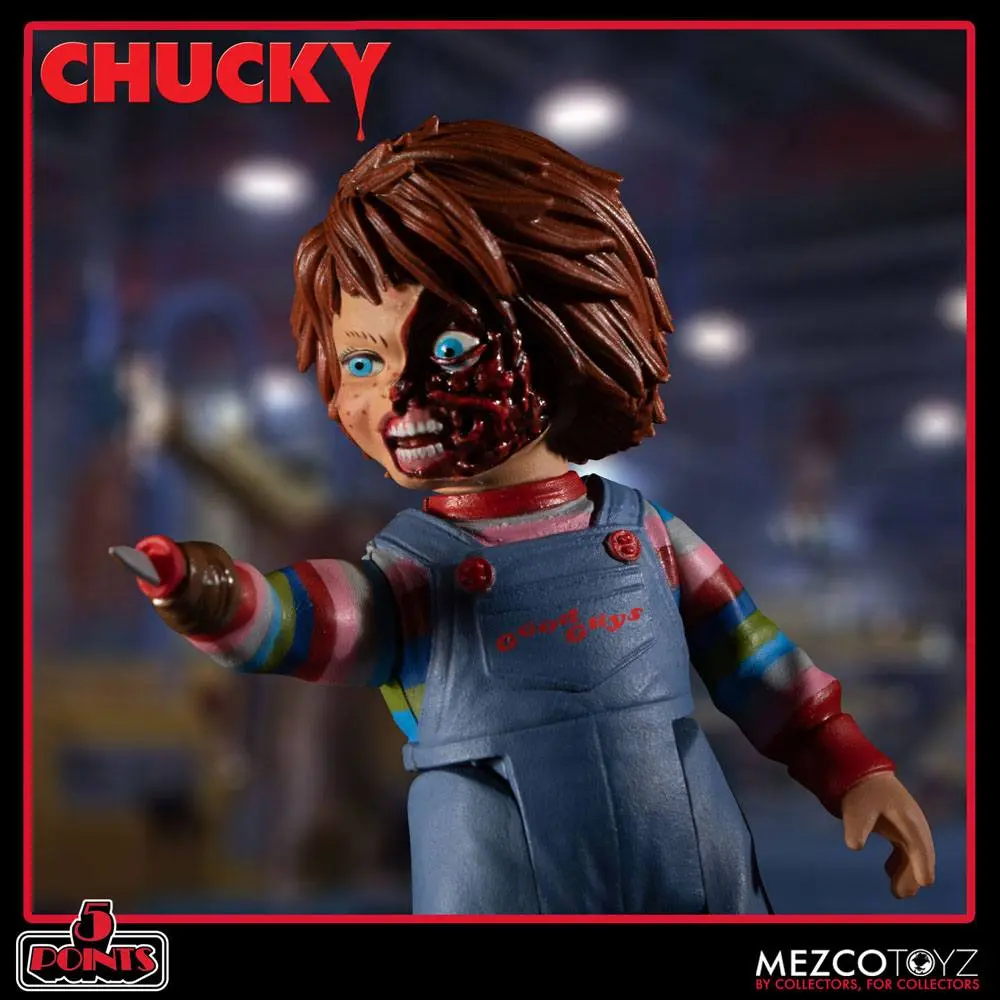 Child´s Play 5 Points Action Figure Chucky 10 cm termékfotó