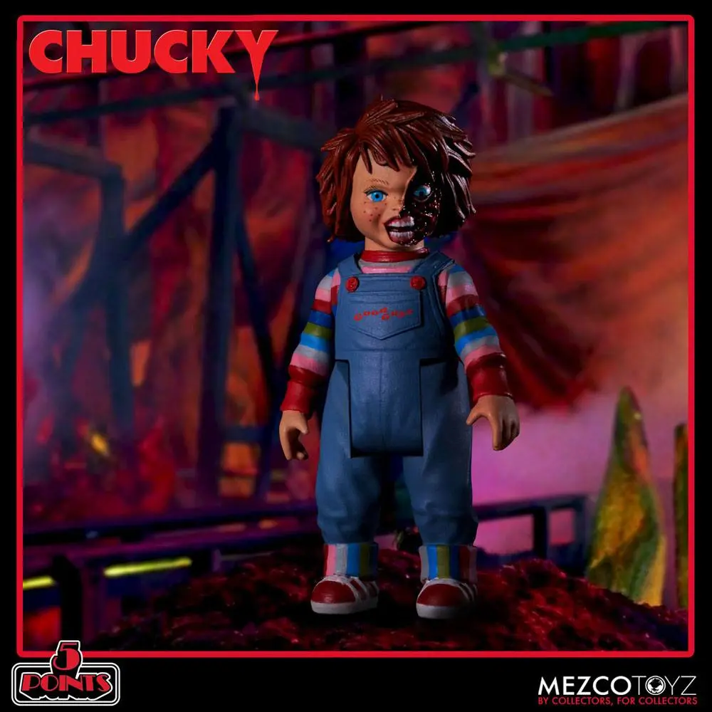 Child´s Play 5 Points Action Figure Chucky 10 cm termékfotó