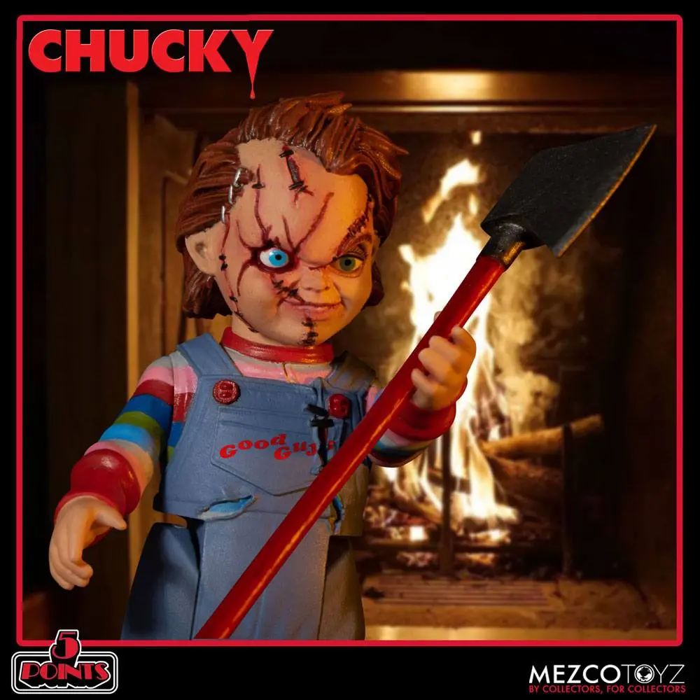 Child´s Play 5 Points Action Figure Chucky 10 cm termékfotó